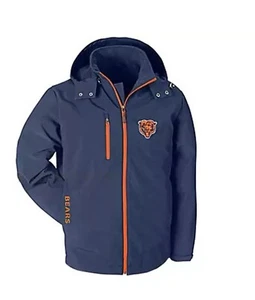 Bears Soft shell Embroidered Jacket Large Winter NFL - Picture 1 of 5