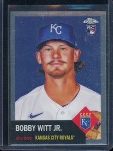 2022 Topps Chrome Platinum Bobby Witt Jr Rc #61