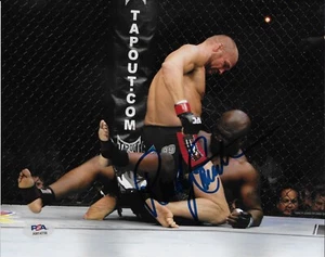 Foto firmada autografiada de RANDY COUTURE 8x10 PSA/ADN de autenticidad UFC MMA The Natural - Imagen 1 de 2