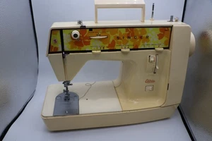 Vintage Singer Genie Model 354 Nähmaschine mit Fußpedal & Abdeckung - getestet - Bild 1 von 24