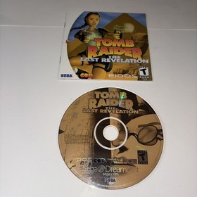 Tomb Raider: The Last Revelation (Sega Dreamcast, 2000) DC W/ Manual Tested
