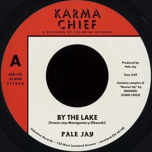 Pale Jay & Okonski - By The Lake - Lake Blue [Used Very Good 7" Vinyl] Blue, Col - Image 1 of 1