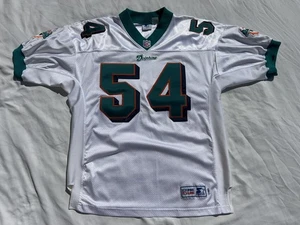 Miami Dolphins Starter Zach Thomas NFL Jersey Size 48 VTG Football HOF 1998 - Picture 1 of 24