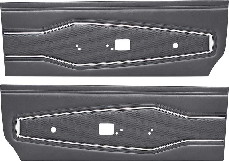 Charger 1970 paneles de puerta delantera estándar carbón Foto 1 de 1