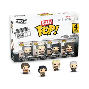 Funko Bitty Pop! Netflix The Witcher Paquete de 4 Serie 1 The Witcher - Imagen 1 de 4