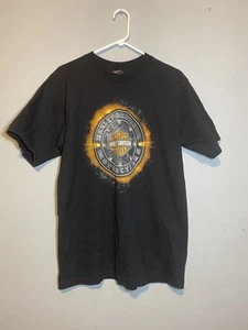 Harley Davidson Motorcycles Big Moose Portland Maine T-Shirt Nera Uomo LRG 🇺🇸 - Foto 1 di 10