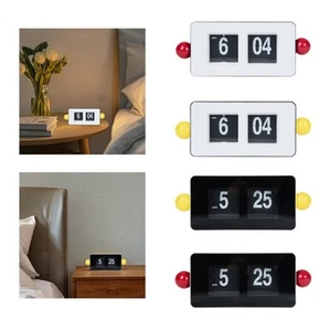 Auto Flip Desk Clock Automatic Page Turning Clock,Home Decoration,Decorative - Picture 1 of 8