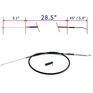 Motorcycle Idle Cable 56401‑96 Sportster XL XLH 883 XL1200C XL1200L XL1200S - Picture 1 of 6
