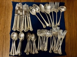 Reed and Barton stainless steel 66 Piece Silverware Set “Mirrorsteel” - Picture 1 of 11