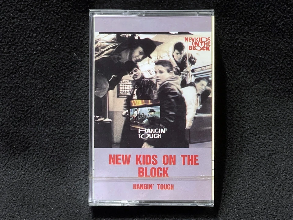 New Kids On The Block Hangin' Tough Taiwan Ltd Cassette Sealed 1988 Promo Insert - Image 1 of 4