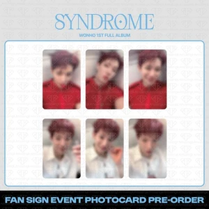 [PreSale] Wonho 1st Full Album SYNDROME Soundwave 2nd Meet&Call Photocard KPOP - Bild 1 von 11