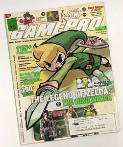 GamePro Magazine February 2003 #173 Zelda : The Wind Waker w/ Crash Bandicoot - Picture 1 of 4