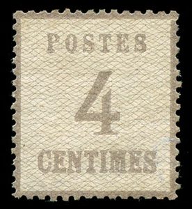 momen: Deutsche Briefmarken Besetzung Frankreich #N3 postfrisch NG XF - Bild 1 von 1