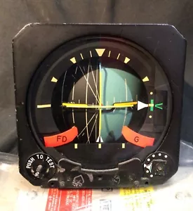 Sperry Flight Systems Horizon Flight Director Indicator HZ-4C P/N 2589112-911 - Foto 1 di 7