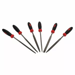Set lima ago 6 pz per hobby artigianato legno ceramica metalli - lunghezza totale 140 mm - Foto 1 di 3