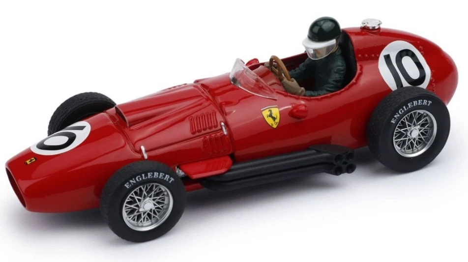 Ferrari 801 Britsh GP 1957 Mike Hawthorn with driver/con pilo 1 43 BRUMM R122-CH