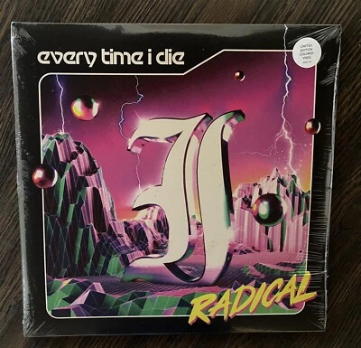 Every Time I Die - Radical Vinyl LP Blue Marble Pink Record Sealed - Image 1 of 2