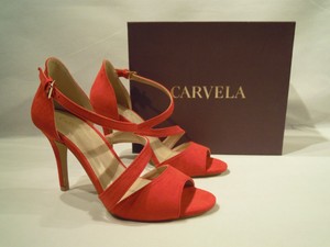carvela red heels