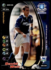 Wizards of the Coast EPL (2001-2002) David Weir Everton No. 90