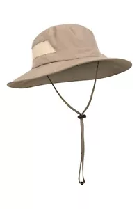 Mountain Warehouse Mens  Lightweight Adjustable Mesh Brim Hat In Beige - One - Picture 1 of 8