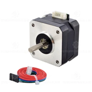 Motor paso a paso STEPPERONLINE Nema17 1.2A 0.26Nm 30mm 1.8Grad Bipolar Φ5mm Eje D - Imagen 1 de 7