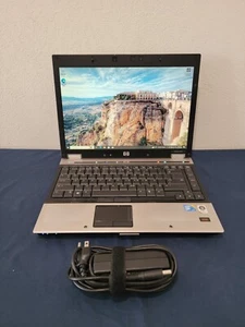 HP Elitebook 6930P Laptop (14", Core 2 Duo, 2 GB/100 GB SSD, Win10) - READ! - Picture 1 of 14
