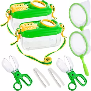 2Sets Bug Catcher for Kids - Sturdy Kids Bug Catching Kit Gifts with Collector B - Picture 1 of 12