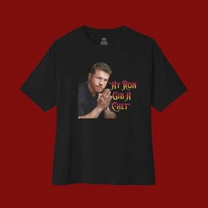 AY RON GIB A CHET - CANELO ALVAREZ T-SHIRT | I DON'T GIVE A CHET | WHAT'S YOUR H - Picture 1 of 16