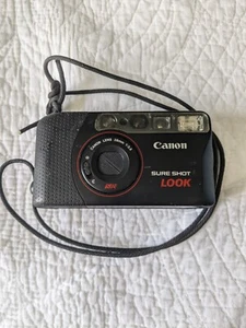 Vintage Canon Sure Shot Look Film Camera with 38mm 1:3.5 Lens (NOT TESTED) - Picture 1 of 10