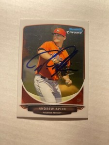 Houston Astros ANDREW APLIN Signed Card