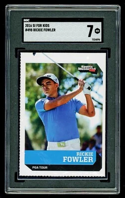 2016 SI For Kids - Rickie Fowler - #498 - SGC 7 - Cert # 7334096 - Image 1 of 2