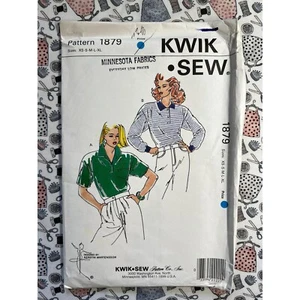 Camisas Kwik Costura Patrón 1879 Misses Talla XS S M L XL FF Sin Cortar - Imagen 1 de 2