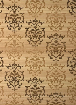 Alfombra marfil contemporánea curvas rizos vides rayas United Weavers 851-10715 Foto 1 de 3