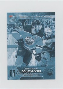 2021-22 Topps Now NHL Stickers Stanley Cup Playoffs Ice /10 Connor McDavid