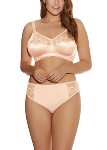 ELOMI CATE LATTE SOFT CUP / WIRE FREE BRA & BRIEF SET SIZE 36FF / 14FF 14 - Picture 1 of 1