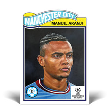 Topps UCL Living Set - Card 566 - Manuel Akanji - Manchester City