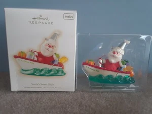 Hallmark Keepsake Ornament 2009 Santa's Sweet Ride Series #3  - Picture 1 of 4