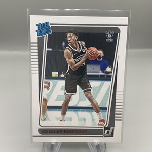 2021-22 Donruss Rated Rookie 204 Kessler Edwards - Brooklyn Nets