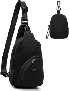Small Sling Bag, Crossbody Bag, Chest Bag Daypack for Women and Men - Picture 1 of 6