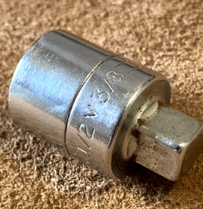 Craftsman USA Reducer Socket Adaptor 1/2”Female Drive to 3/8" Male - Picture 1 of 6