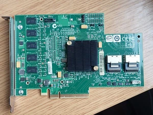 IBM FRU 43W4297 ServeRAID-MR10i SAS/SATA RAID Controller Module Card PCI-E x8 - Picture 1 of 14