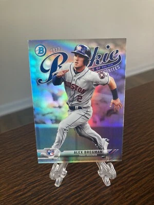 2017 Bowman Rookie of the Year Favorites #ROYF-3 Alex Bregman 2017 RC insert - Image 1 of 3