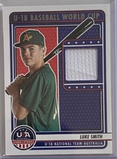 2023 Panini Stars & Stripes U-18 World Cup Materials Patch #U18-LS LUKE SMITH