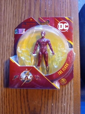 Экшн-фигурка DC Figure The Flash Movie 4 дюйма Flash совершенно новая, 1-е издание  - Изображение 1 из 3