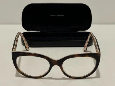 Dolce & Gabbana DG3201 2872 женщин Гавана/красный/белый очки оправы 53/18 140 - Изображение 1 из 4