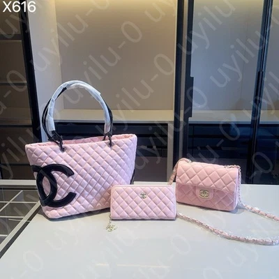 Bolso Tote Combinado Rosa y Morado, Bandolera Cartera Foto 1 de 4