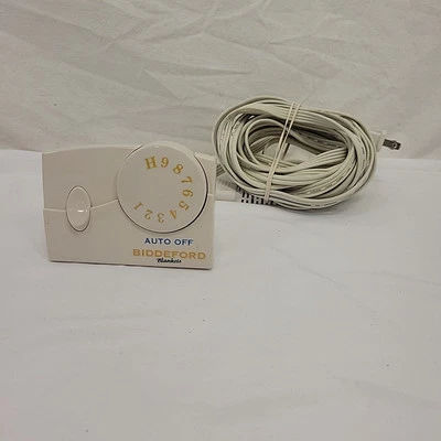 Manta de calefacción eléctrica Biddeford TC11BA controlador de 4 clavijas envío gratuito Foto 1 de 4