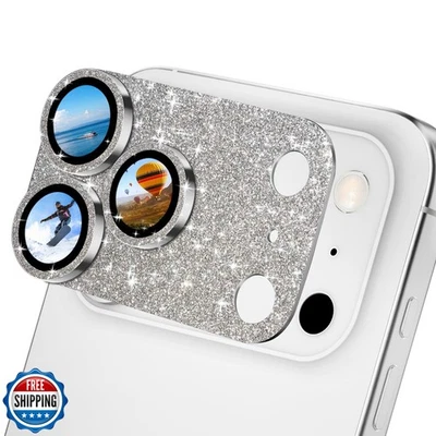 CloudValley for iPhone 17 Pro Max Camera Lens Protector Glitter - Bling Camer - Image 1 of 4