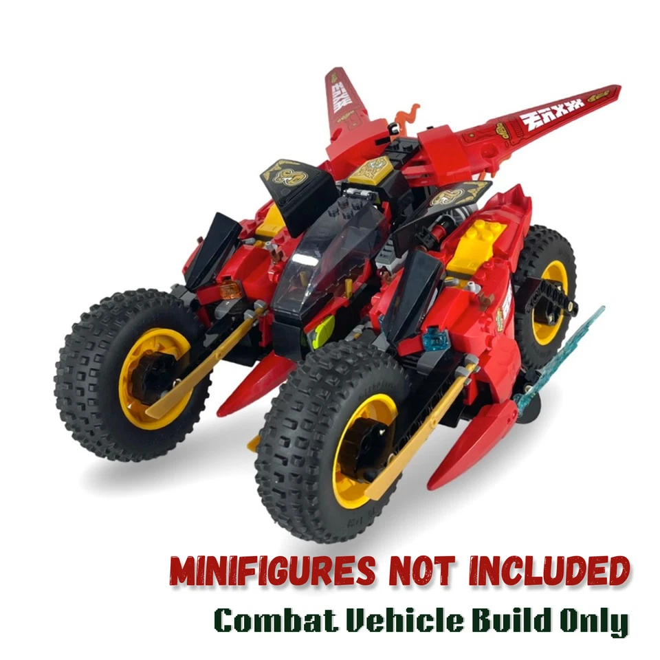 LEGO NINJAGO Ninja Vehículo de Combate Construcción Piezas Solo 71844 Sin Minifiguras Foto 1 de 4