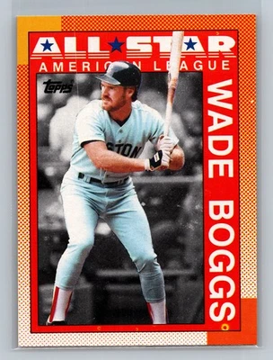 1990 O-Pee-Chee #387 Wade Boggs Boston Red Sox - Image 1 of 2